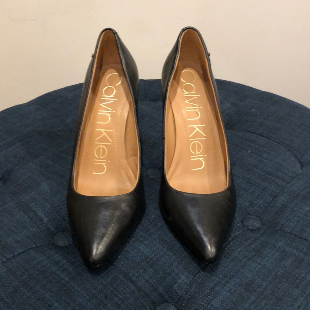 Calvin Klein black Brandy heels